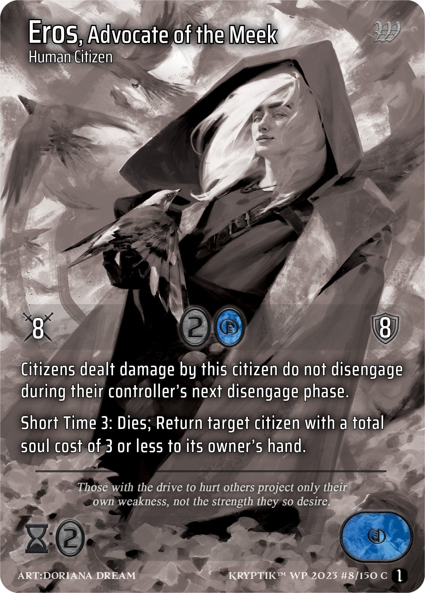 Eros Advocate of the Meek (8) [KPTGC] - Kryptik TCG Single