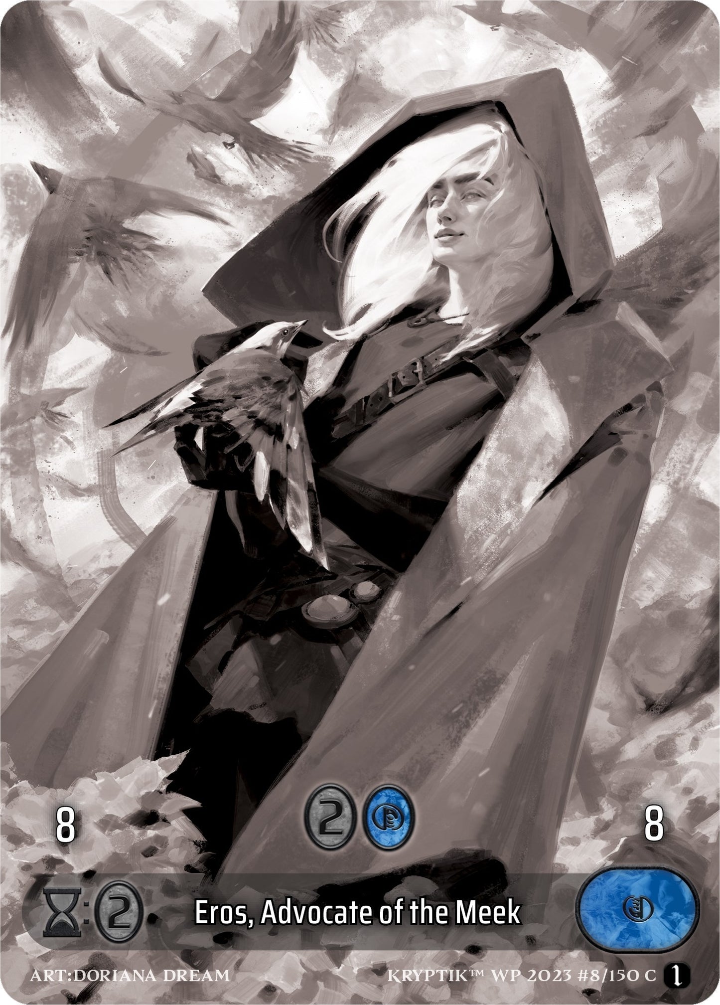 Eros Advocate of the Meek (Box Topper) (8) [KPTGC] - Kryptik TCG Single
