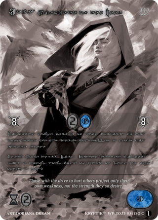 Eros Advocate of the Meek (Silver Kryptik Language) (8) [KPTGC] - Kryptik TCG Single