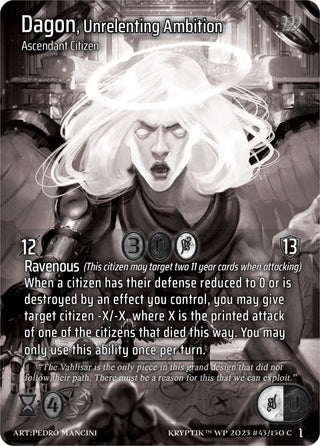 Dagon Unrelenting Ambition (43) [KPTGC] - Kryptik TCG Single
