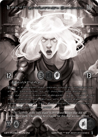 Dagon Unrelenting Ambition (Silver Kryptik Language) (43) [KPTGC] - Kryptik TCG Single
