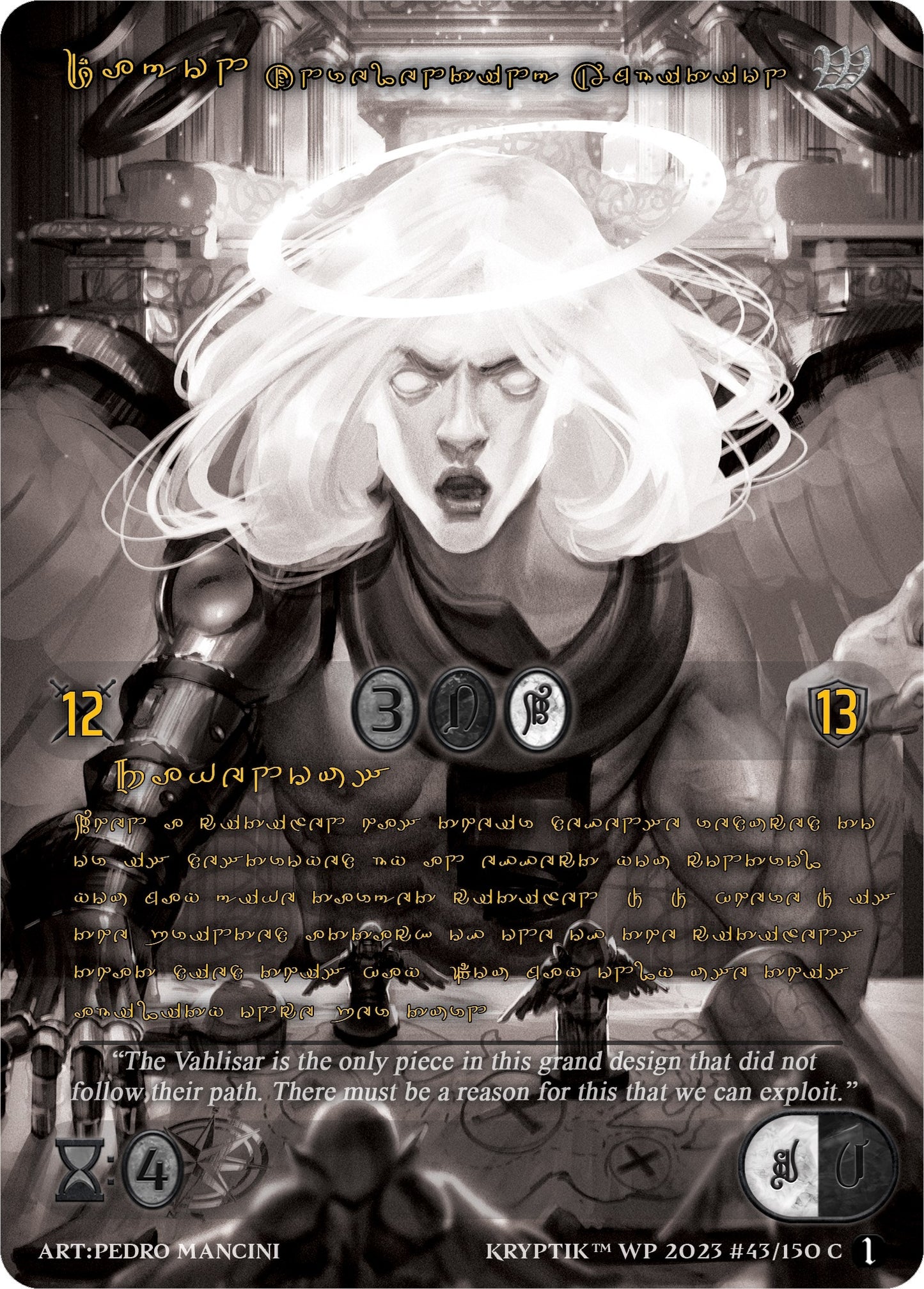 Dagon Unrelenting Ambition (Gold Kryptik Language) (43) [KPTGC] - Kryptik TCG Single