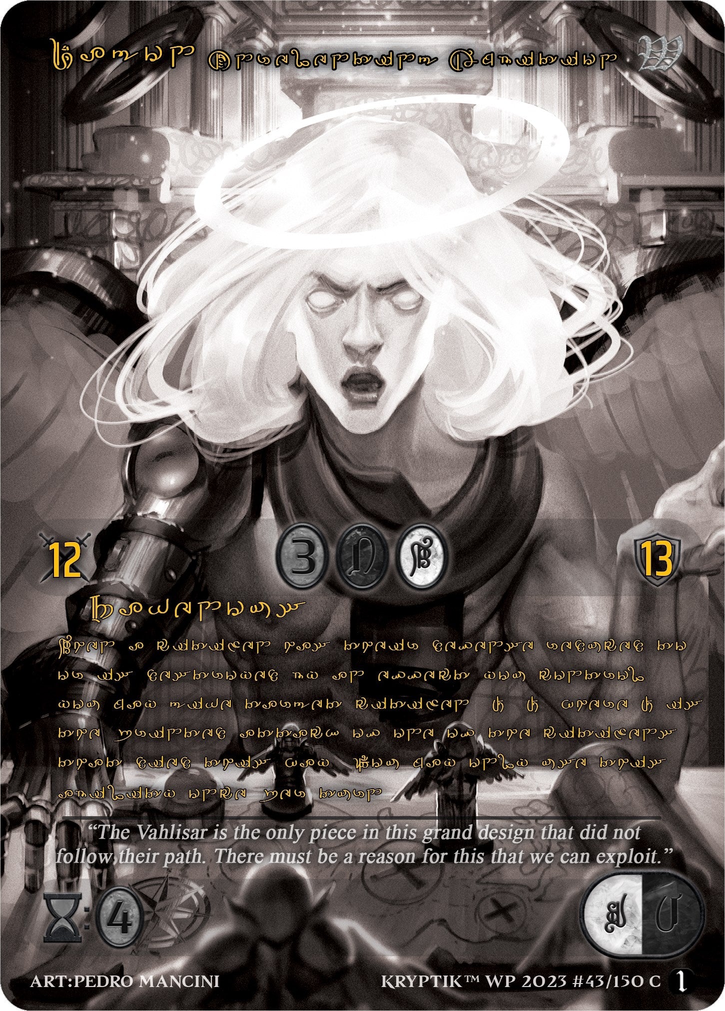 Dagon Unrelenting Ambition (Gold Kryptik Language) (43) [KPTGC] - Kryptik TCG Single