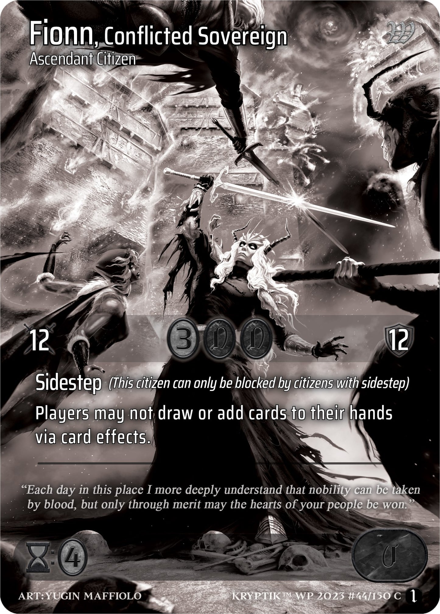Fionn Conflicted Sovereign (44) [KPTGC] - Kryptik TCG Single