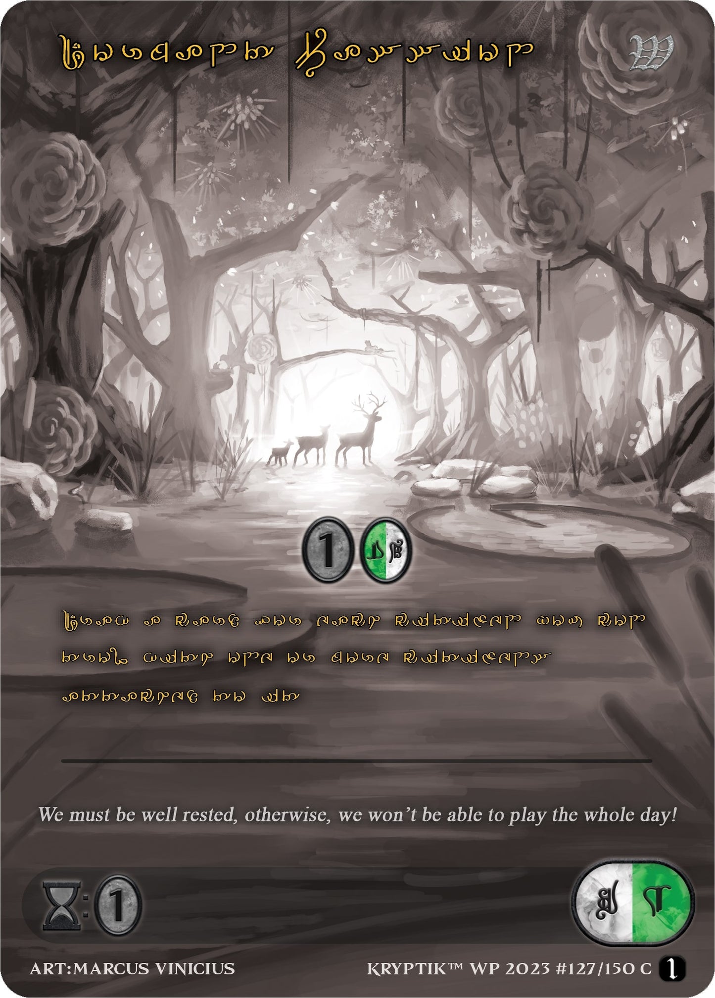 Dormant Passion (Gold Kryptik Language) (127) [KPTGC] - Kryptik TCG Single