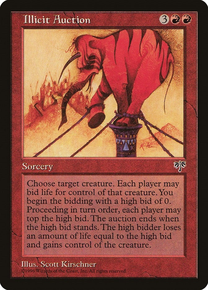 Illicit Auction [MIR] - MTG Single