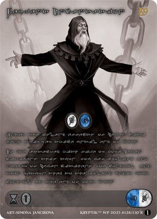 Fervent Incantation (Silver Kryptik Language) (128) [KPTGC] - Kryptik TCG Single