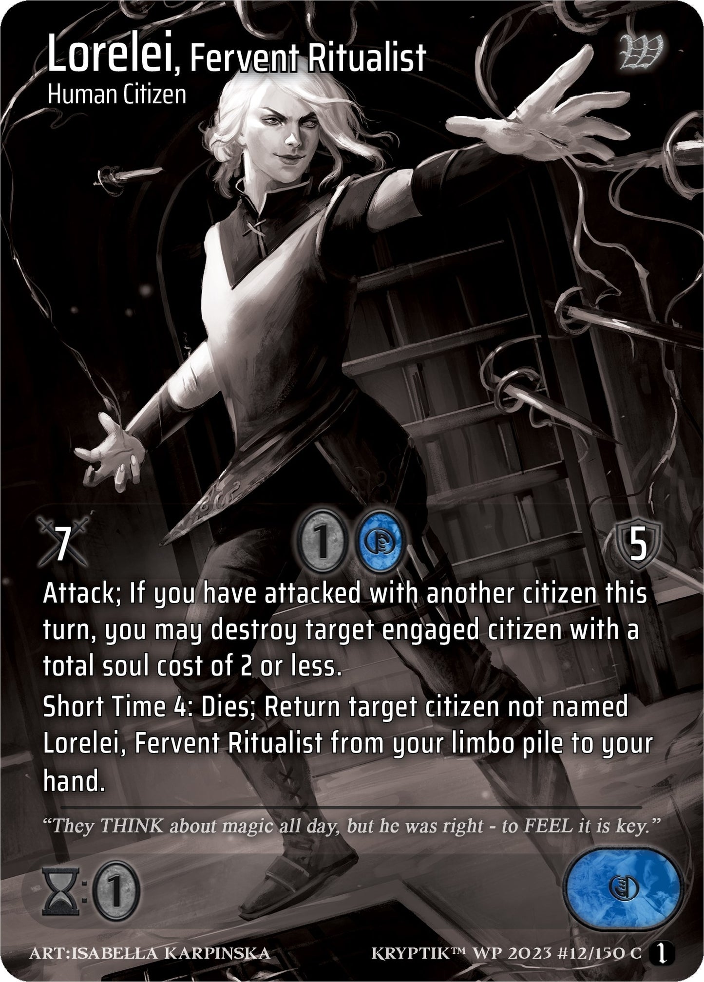 Lorelei Fervent Ritualist (12) [KPTGC] - Kryptik TCG Single