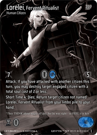 Lorelei Fervent Ritualist (12) [KPTGC] - Kryptik TCG Single
