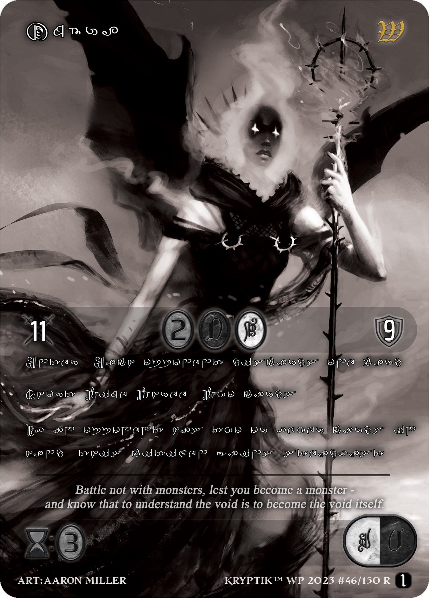Umbra (Silver Kryptik Language) (46) [KPTGC] - Kryptik TCG Single