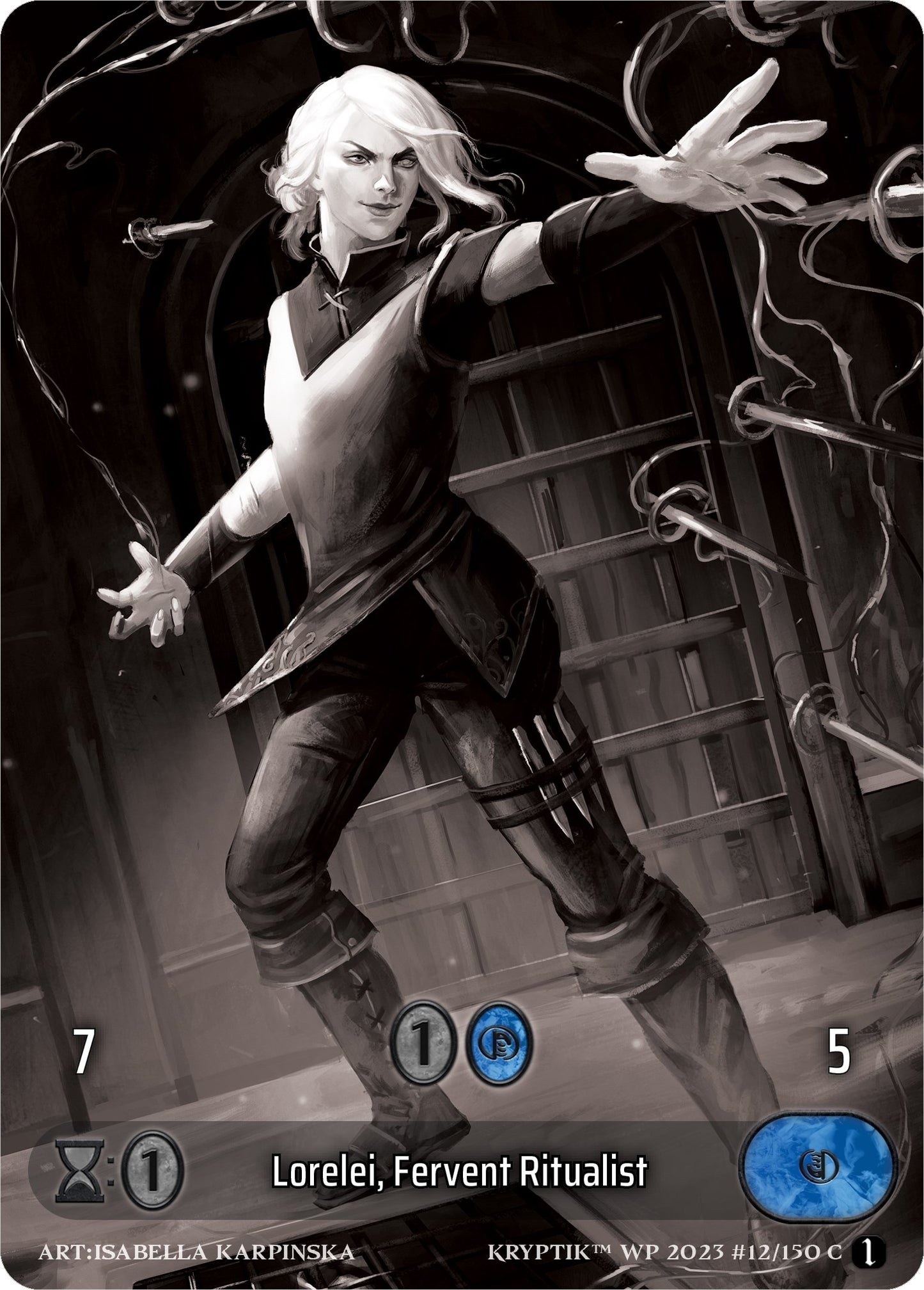 Lorelei Fervent Ritualist (Box Topper) (12) [KPTGC] - Kryptik TCG Single