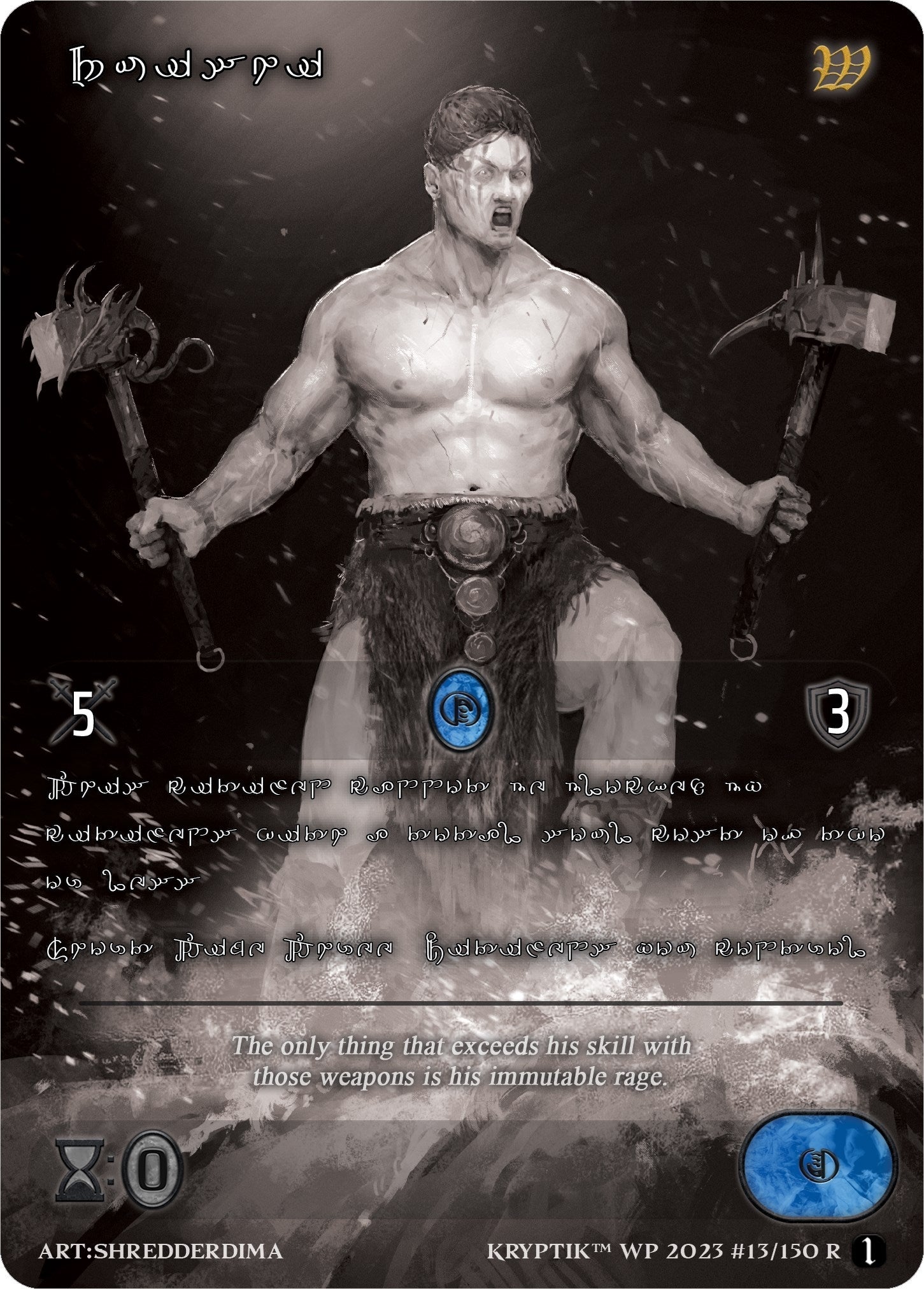 Ruishi (Silver Kryptik Language) (13) [KPTGC] - Kryptik TCG Single