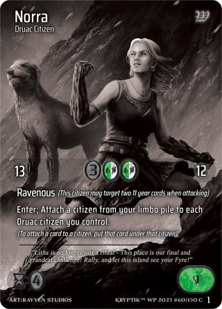 Norra (60) [KPTGC] - Kryptik TCG Single