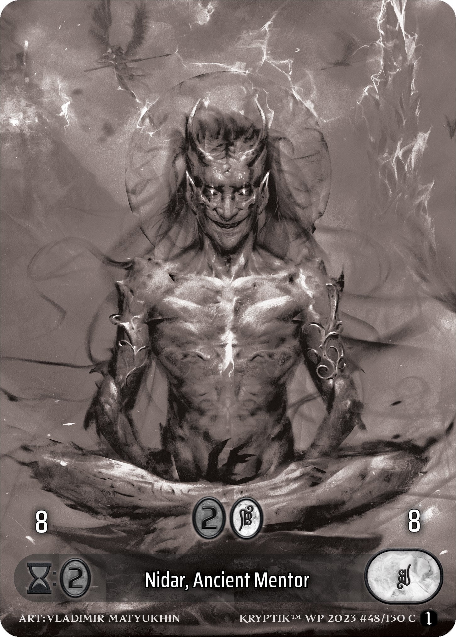 Nidar Ancient Mentor (Box Topper) (48) [KPTGC] - Kryptik TCG Single