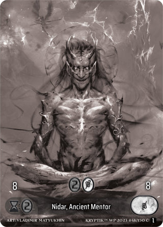 Nidar Ancient Mentor (Box Topper) (48) [KPTGC] - Kryptik TCG Single