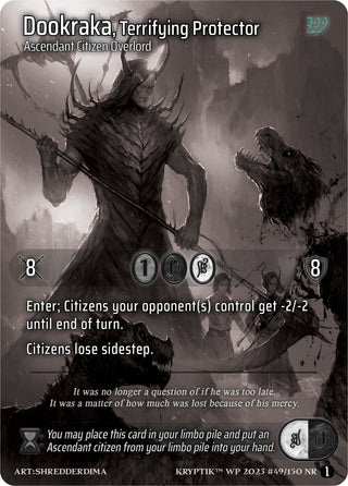 Dookraka Terrifying Protector (49) [KPTGC] - Kryptik TCG Single