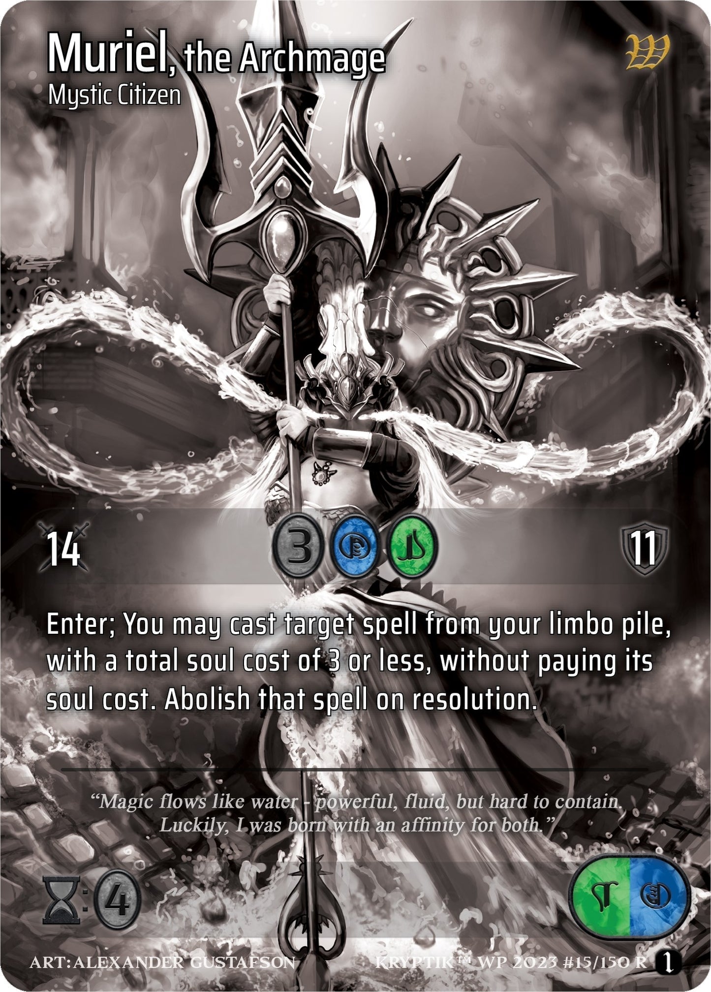 Muriel the Archmage (15) [KPTGC] - Kryptik TCG Single