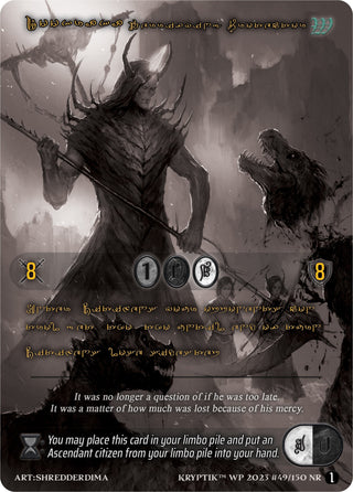 Dookraka Terrifying Protector (Gold Kryptik Language) (49) [KPTGC] - Kryptik TCG Single