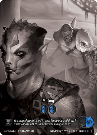 Mutiny (Box Topper) (131) [KPTGC] - Kryptik TCG Single