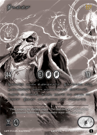 Wriis (Silver Kryptik Language) (61) [KPTGC] - Kryptik TCG Single