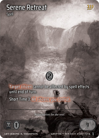 Serene Retreat (132) [KPTGC] - Kryptik TCG Single