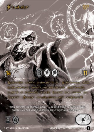 Wriis (Gold Kryptik Language) (61) [KPTGC] - Kryptik TCG Single