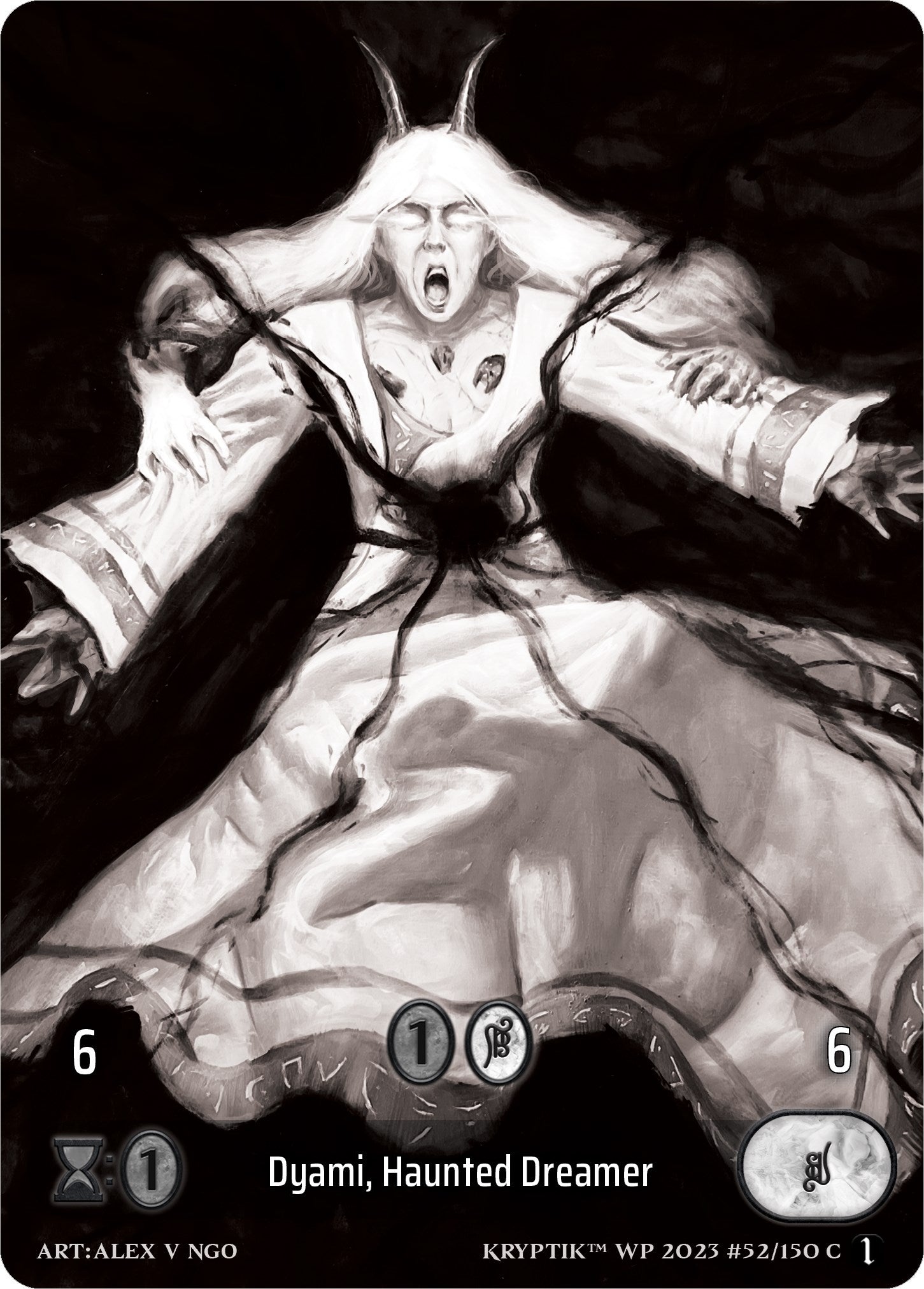 Dyami Haunted Dreamer (Box Topper) (52) [KPTGC] - Kryptik TCG Single
