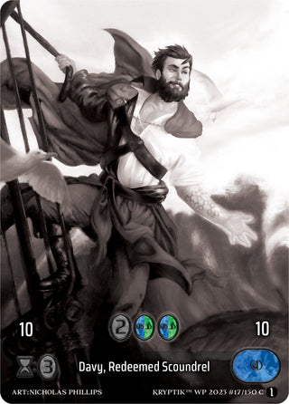 Davy Redeemed Scoundrel (Box Topper) (17) [KPTGC] - Kryptik TCG Single