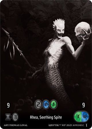 Rhea Seething Spite (Box Topper) (19) [KPTGC] - Kryptik TCG Single