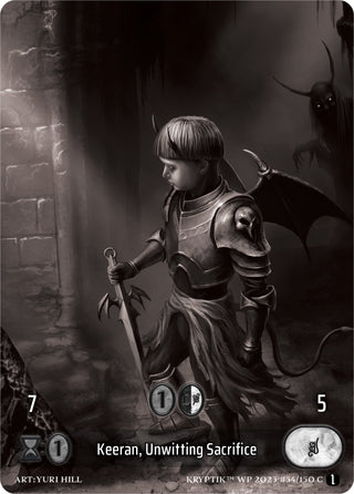 Keeran Unwitting Sacrifice (Box Topper) (54) [KPTGC] - Kryptik TCG Single