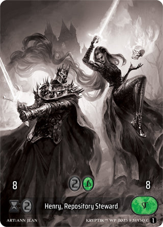 Henry Repository Steward (Box Topper) (21) [KPTGC] - Kryptik TCG Single