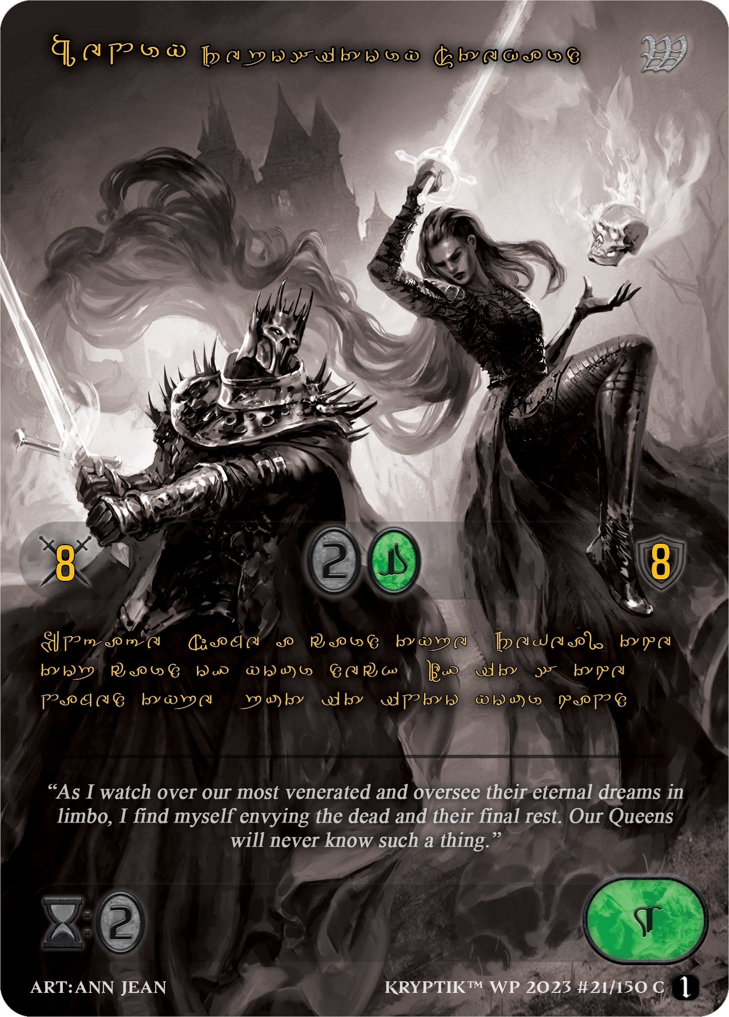 Henry Repository Steward (Gold Kryptik Language) (21) [KPTGC] - Kryptik TCG Single