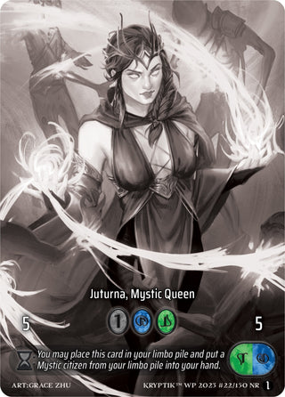 Juturna Mystic Queen (Box Topper) (22) [KPTGC] - Kryptik TCG Single