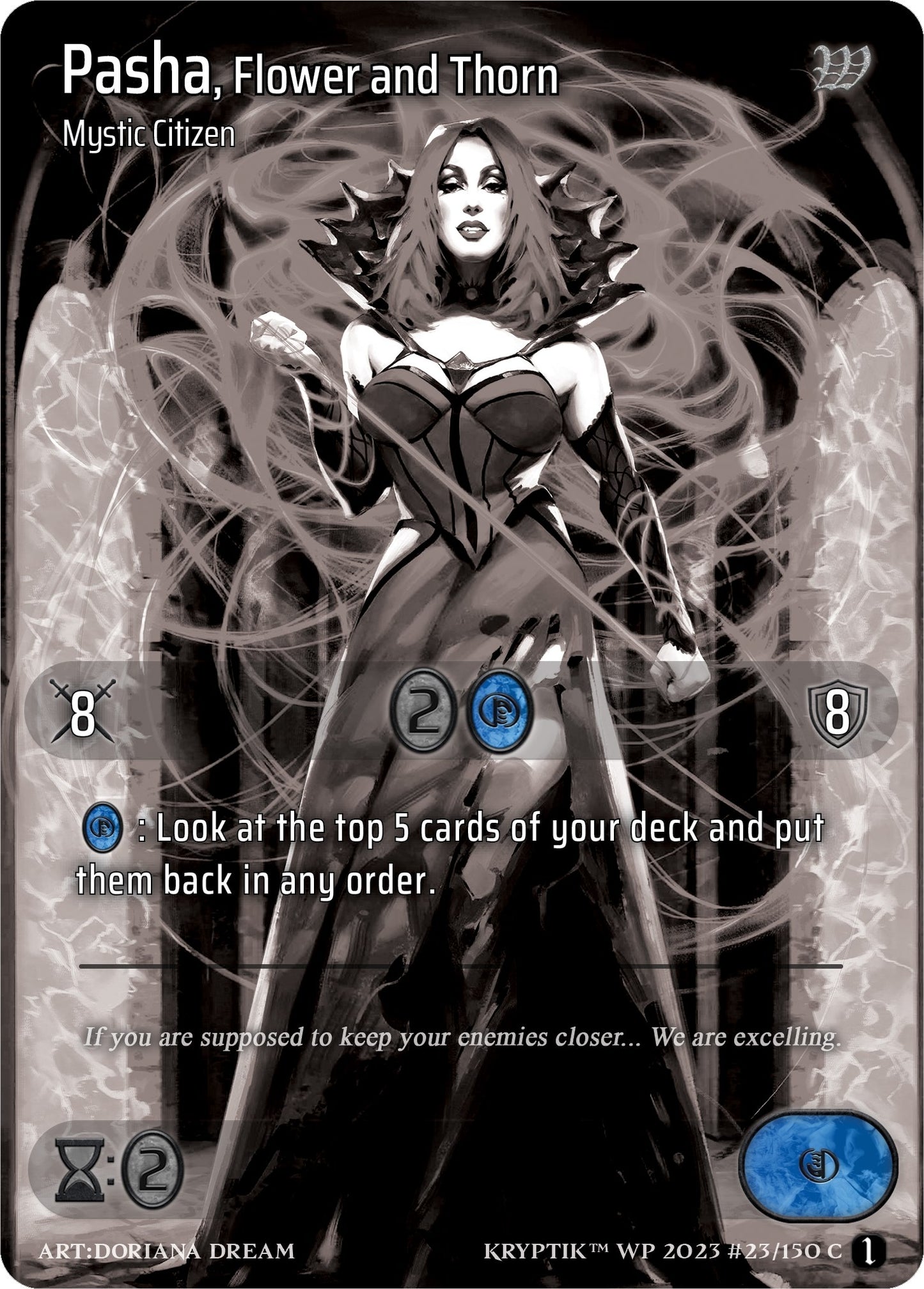 Pasha Flower and Thorn (23) [KPTGC] - Kryptik TCG Single