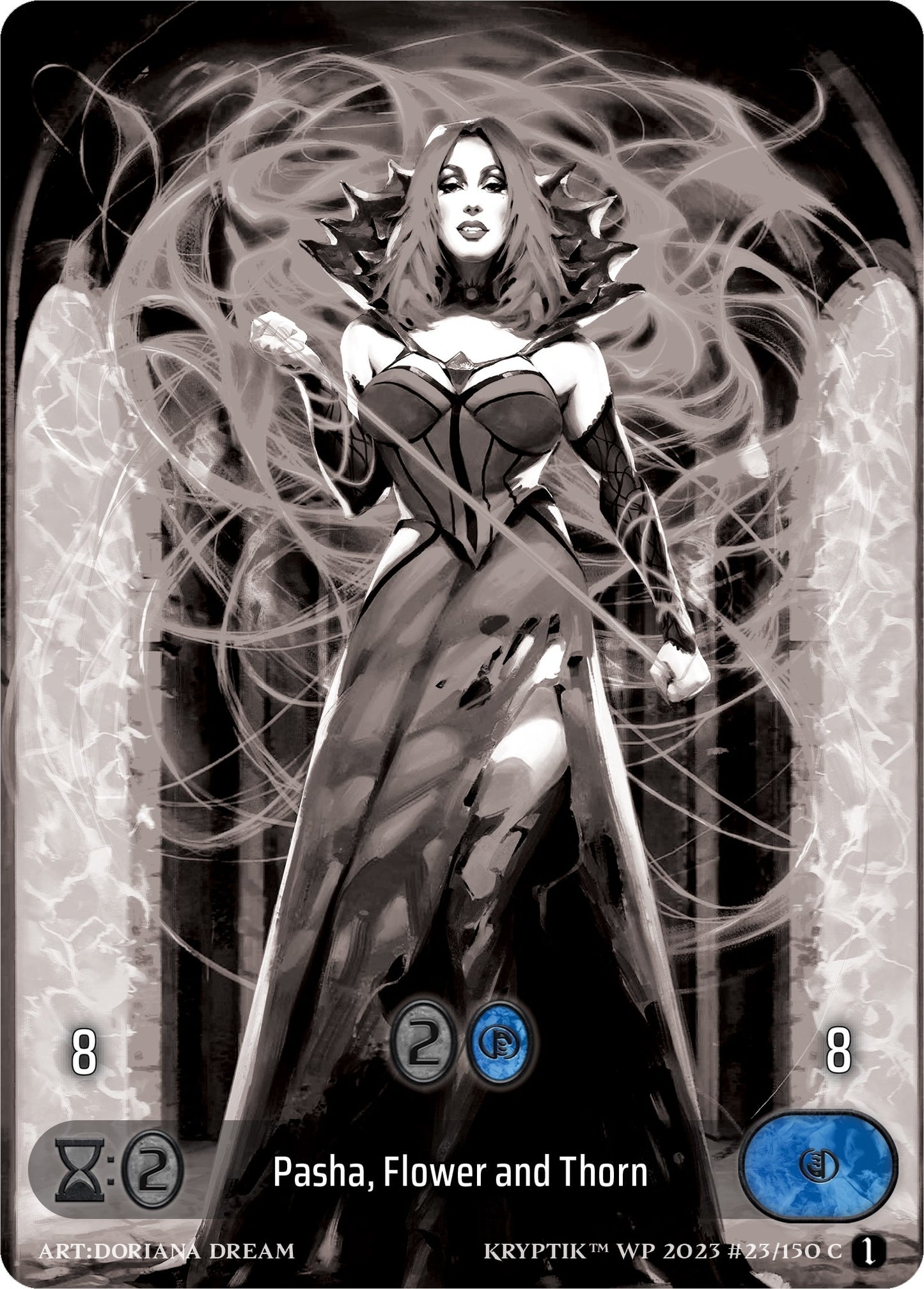 Pasha Flower and Thorn (Box Topper) (23) [KPTGC] - Kryptik TCG Single