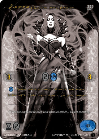 Pasha Flower and Thorn (Gold Kryptik Language) (23) [KPTGC] - Kryptik TCG Single