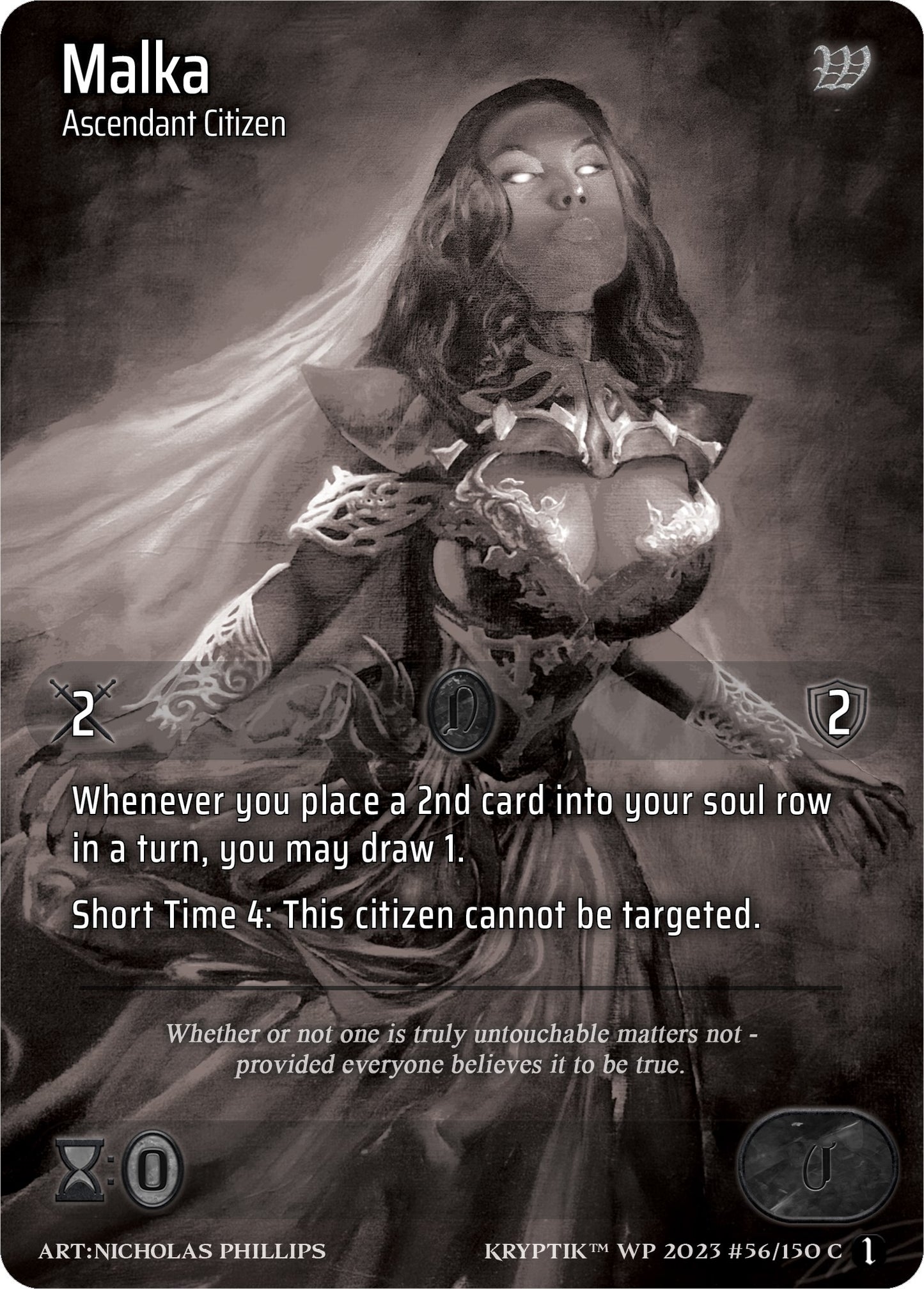 Malka (56) [KPTGC] - Kryptik TCG Single