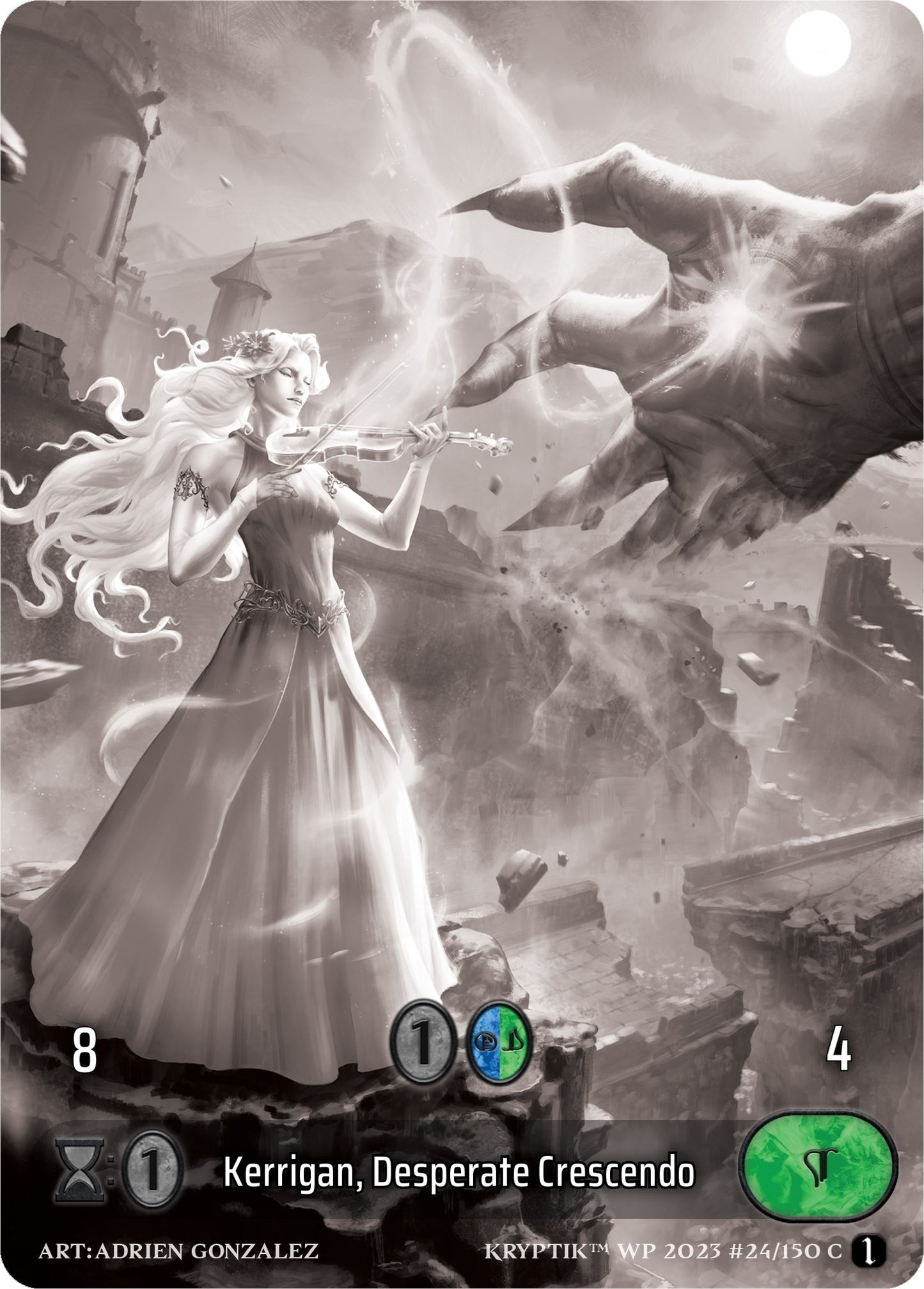 Kerrigan Desperate Crescendo (Box Topper) (24) [KPTGC] - Kryptik TCG Single
