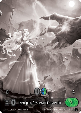 Kerrigan Desperate Crescendo (Box Topper) (24) [KPTGC] - Kryptik TCG Single