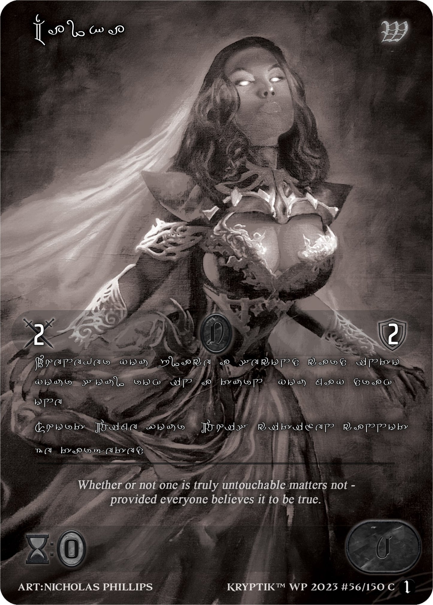 Malka (Silver Kryptik Language) (56) [KPTGC] - Kryptik TCG Single
