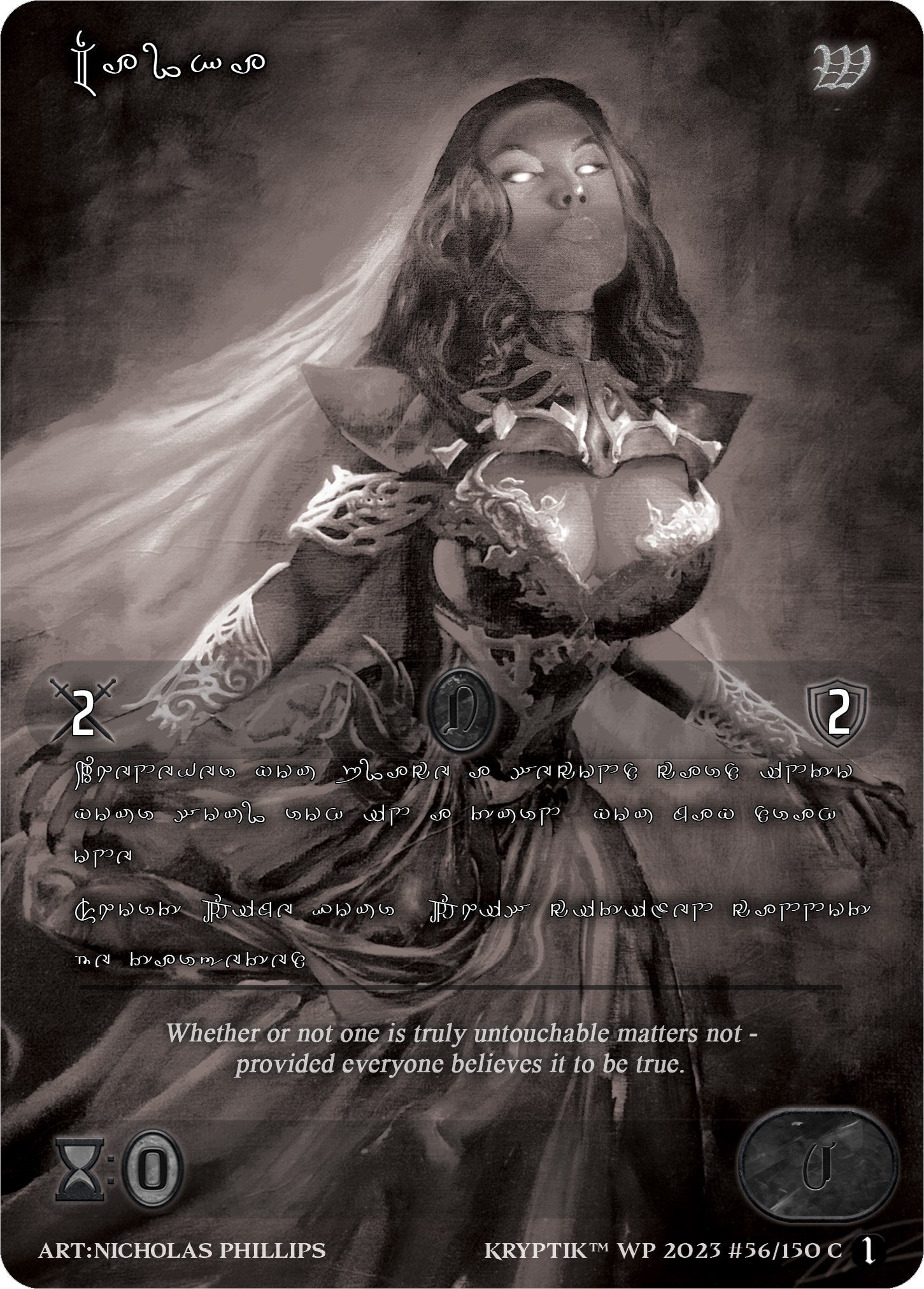 Malka (Silver Kryptik Language) (56) [KPTGC] - Kryptik TCG Single