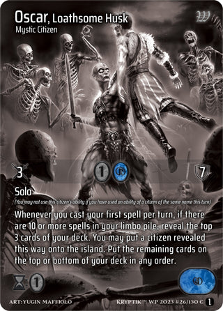Oscar Loathsome Husk (26) [KPTGC] - Kryptik TCG Single