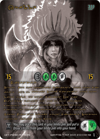 Kralle (Gold Kryptik Language) (57) [KPTGC] - Kryptik TCG Single