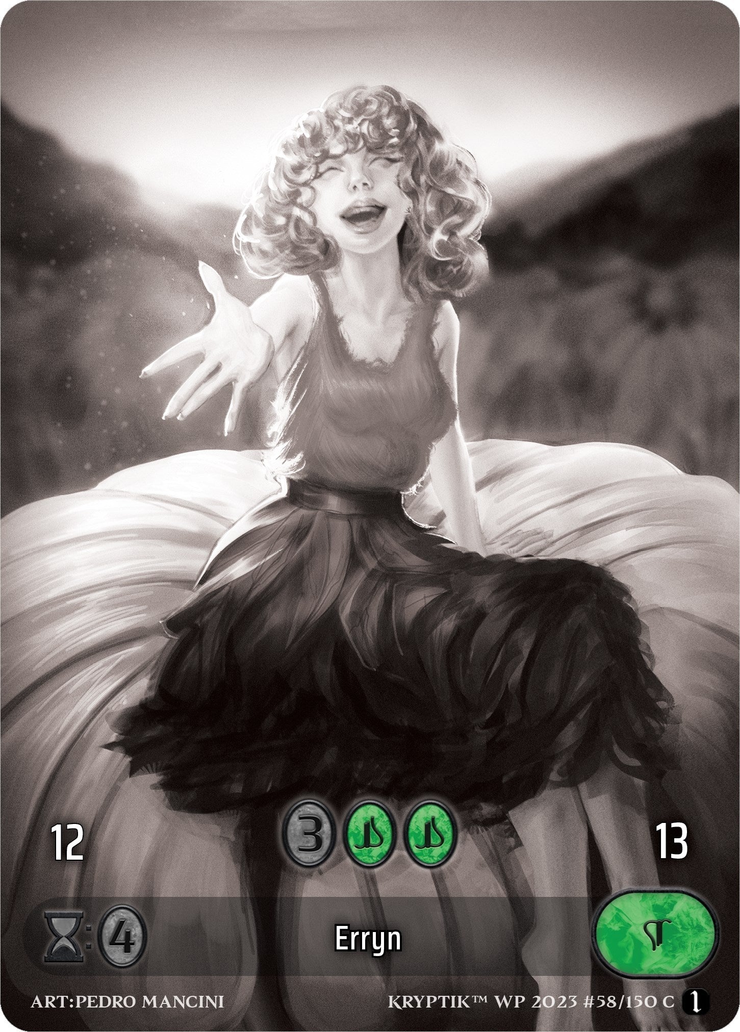 Erryn (Box Topper) (58) [KPTGC] - Kryptik TCG Single