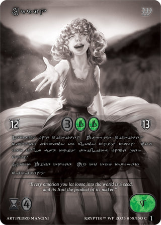 Erryn (Silver Kryptik Language) (58) [KPTGC] - Kryptik TCG Single