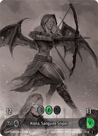 Alona Sanguine Sniper (Box Topper) (29) [KPTGC] - Kryptik TCG Single