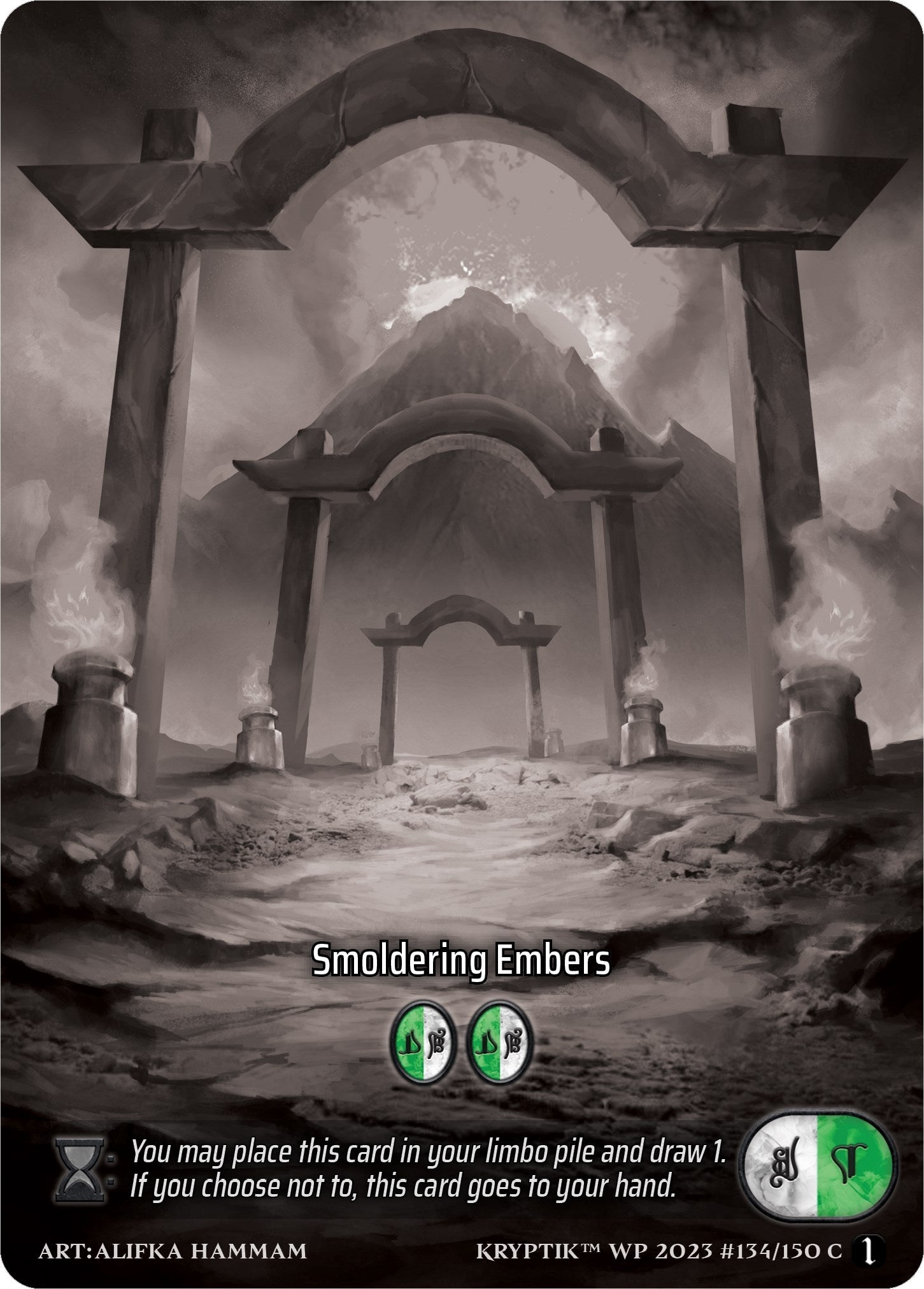 Smoldering Embers (Box Topper) (134) [KPTGC] - Kryptik TCG Single