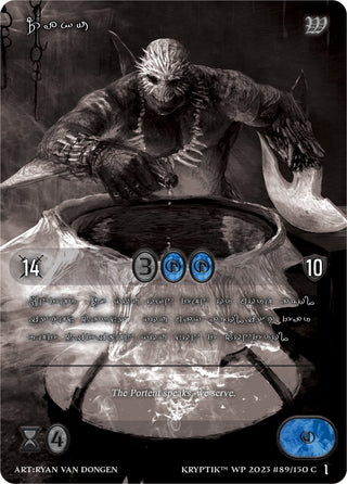 Zaku (Silver Kryptik Language) (89) [KPTGC] - Kryptik TCG Single