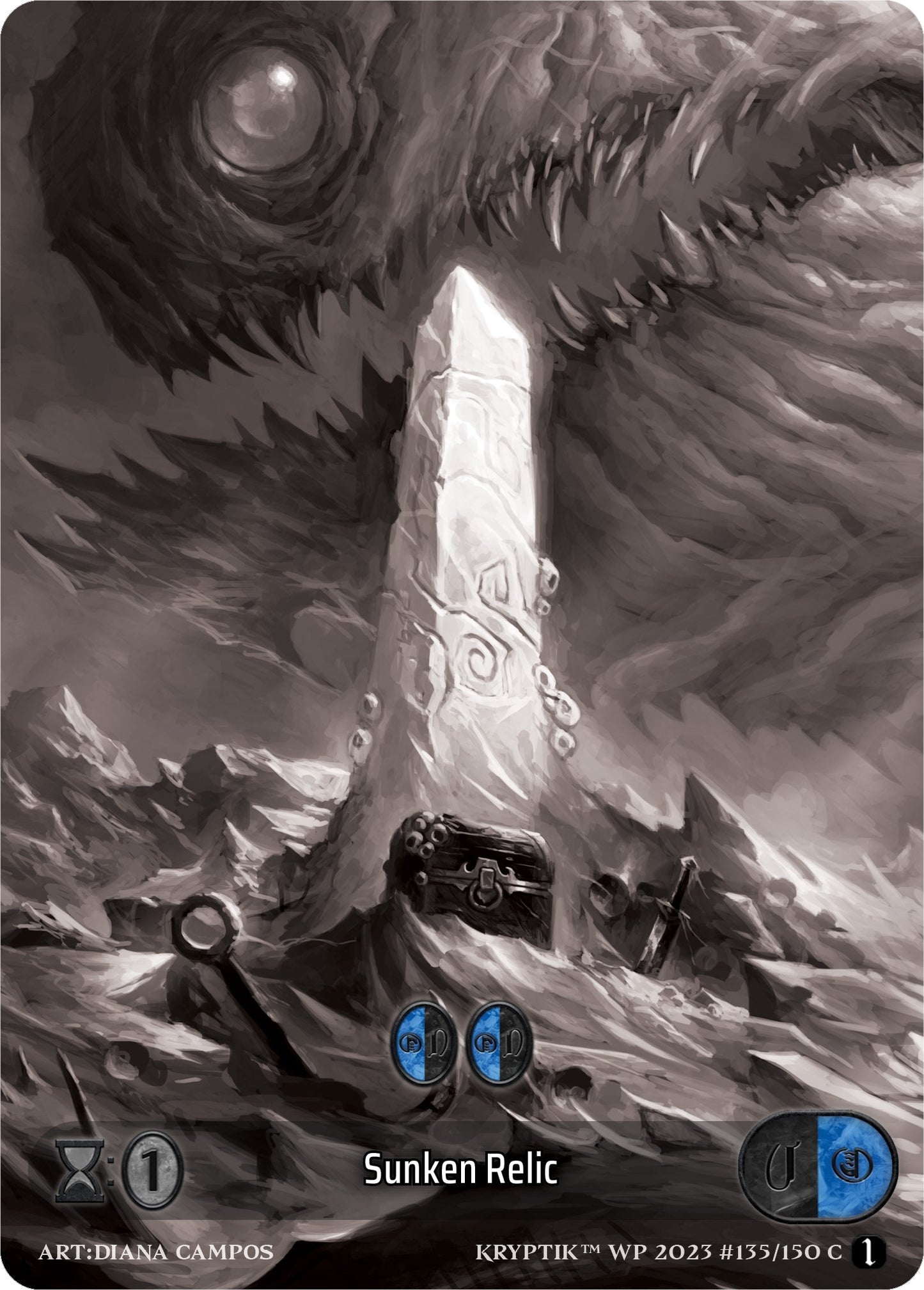 Sunken Relic (Box Topper) (135) [KPTGC] - Kryptik TCG Single