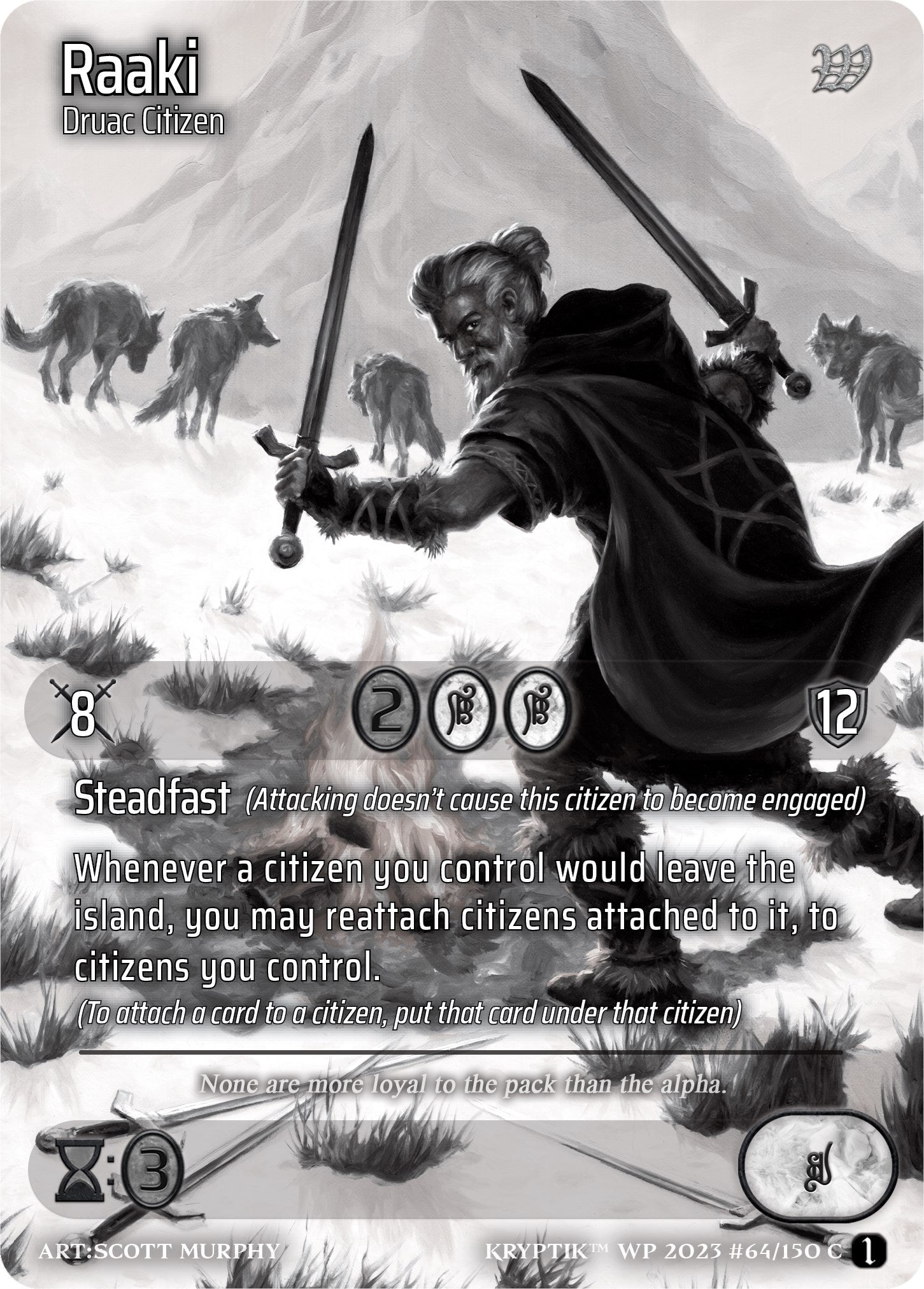Raaki (64) [KPTGC] - Kryptik TCG Single